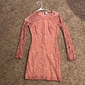Super cute blush dress for any occasion